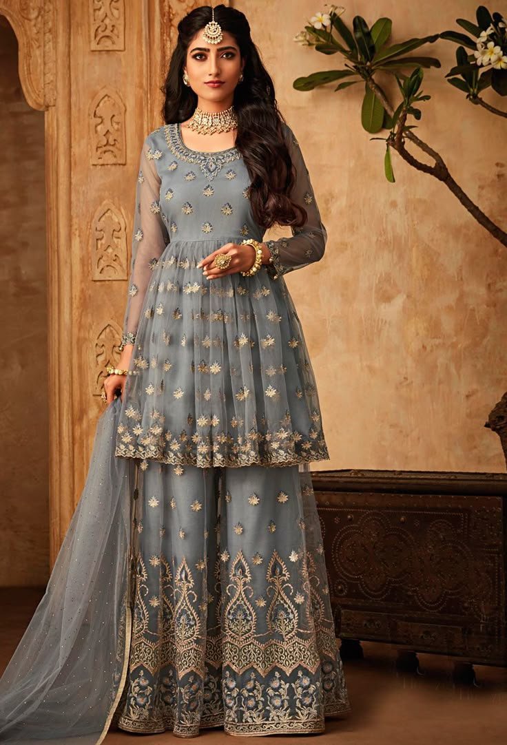short gown gharara - Image 2